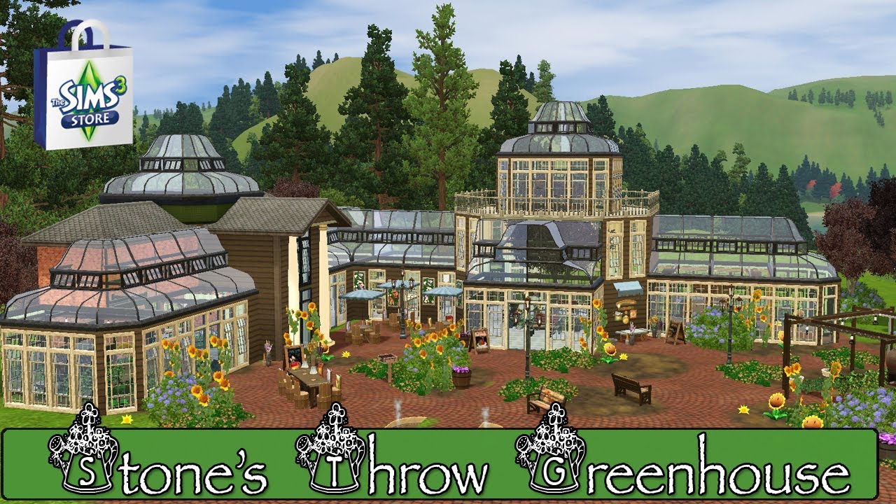 stones throw greenhouse sims 3